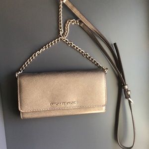 Michael Kors crossbody chain wallet